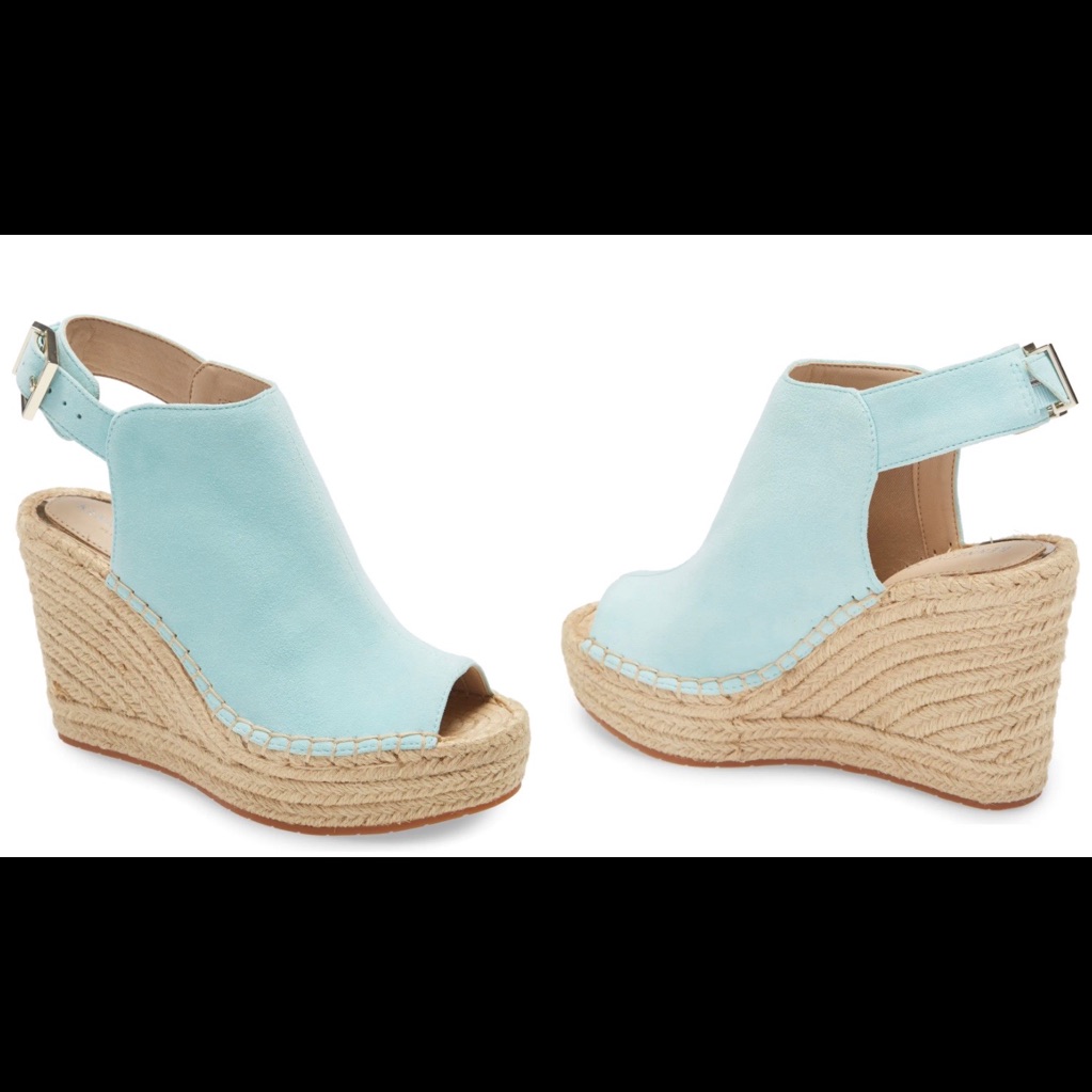 Olivia Espadrille Wedge Sandal - Brand New